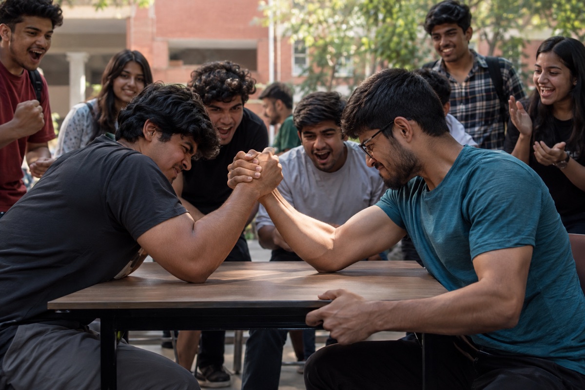 Illustrative photo for Arm Wrestling, a Informal event