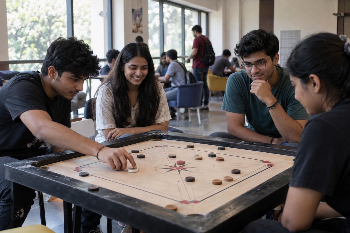 Illustrative photo for Carrom, a Sports event