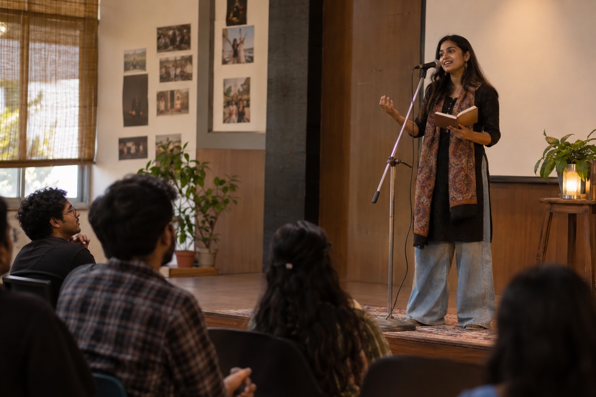 Illustrative photo for Hridaya (Poetry, Shayari,speech & monologue) : NARRATION, a Literary event