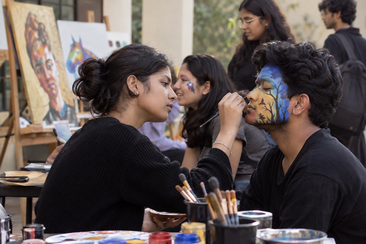 Illustrative photo for Magic Mask (Face Painting), a Art event