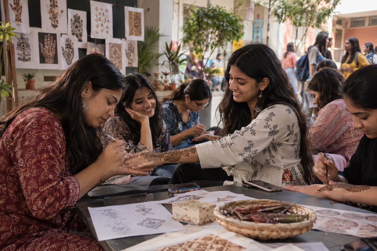 Illustrative photo for Mehendi Delights, a Art event