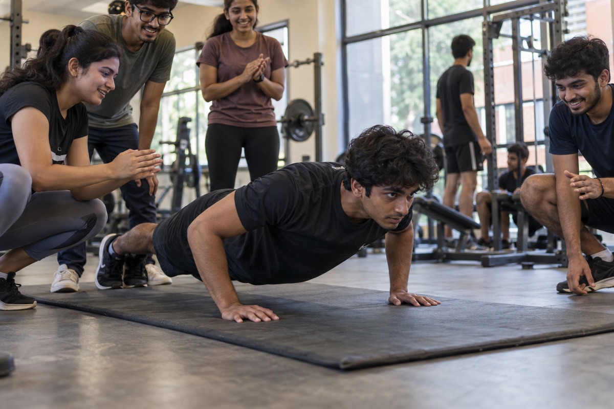 Illustrative photo for Push Up Challenge, a Informal event