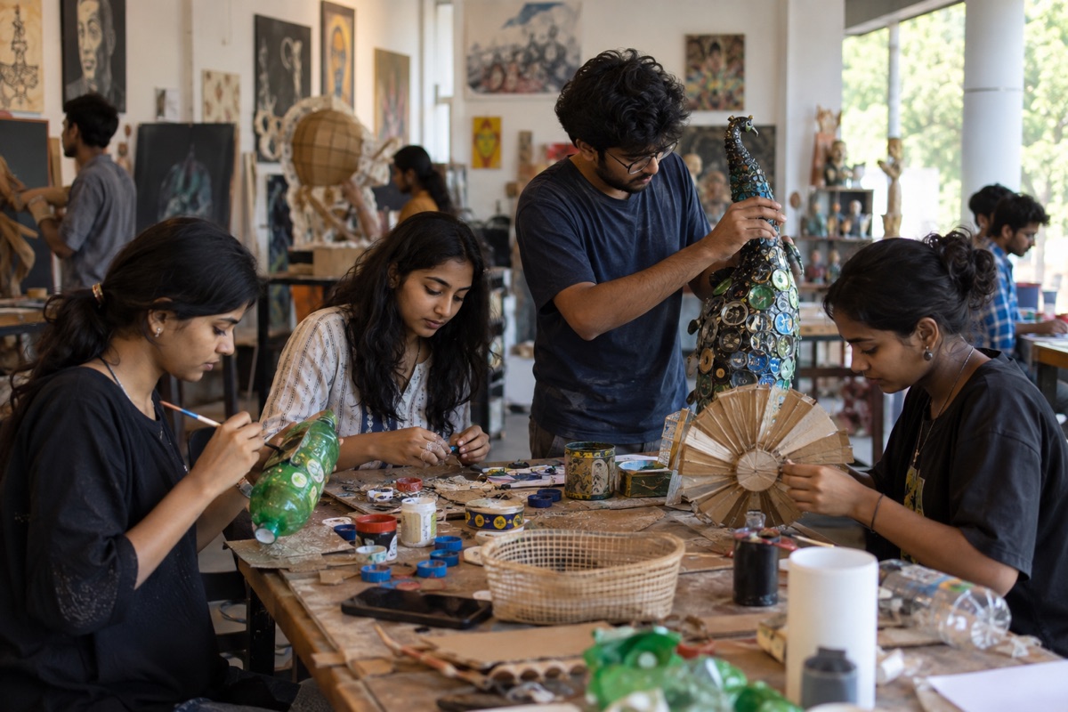 Illustrative photo for Recycled Wonders (Waste Art), a Art event